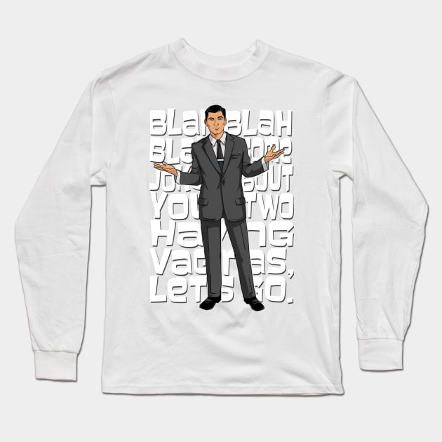 Archer Joke Long Sleeve T-Shirt by 666hughes